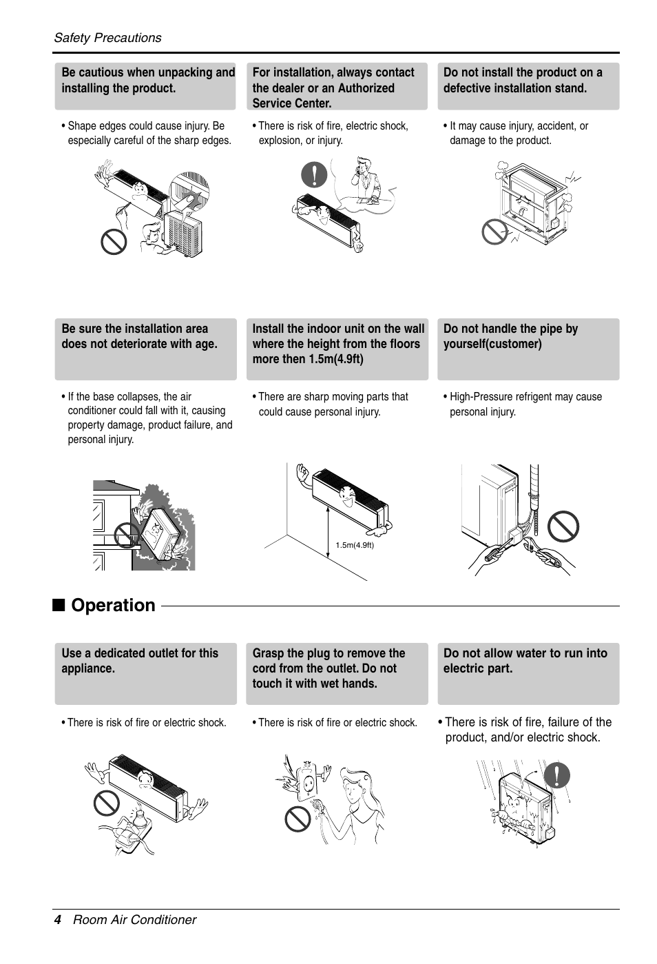Operation | LG 3828A30087S User Manual | Page 4 / 33