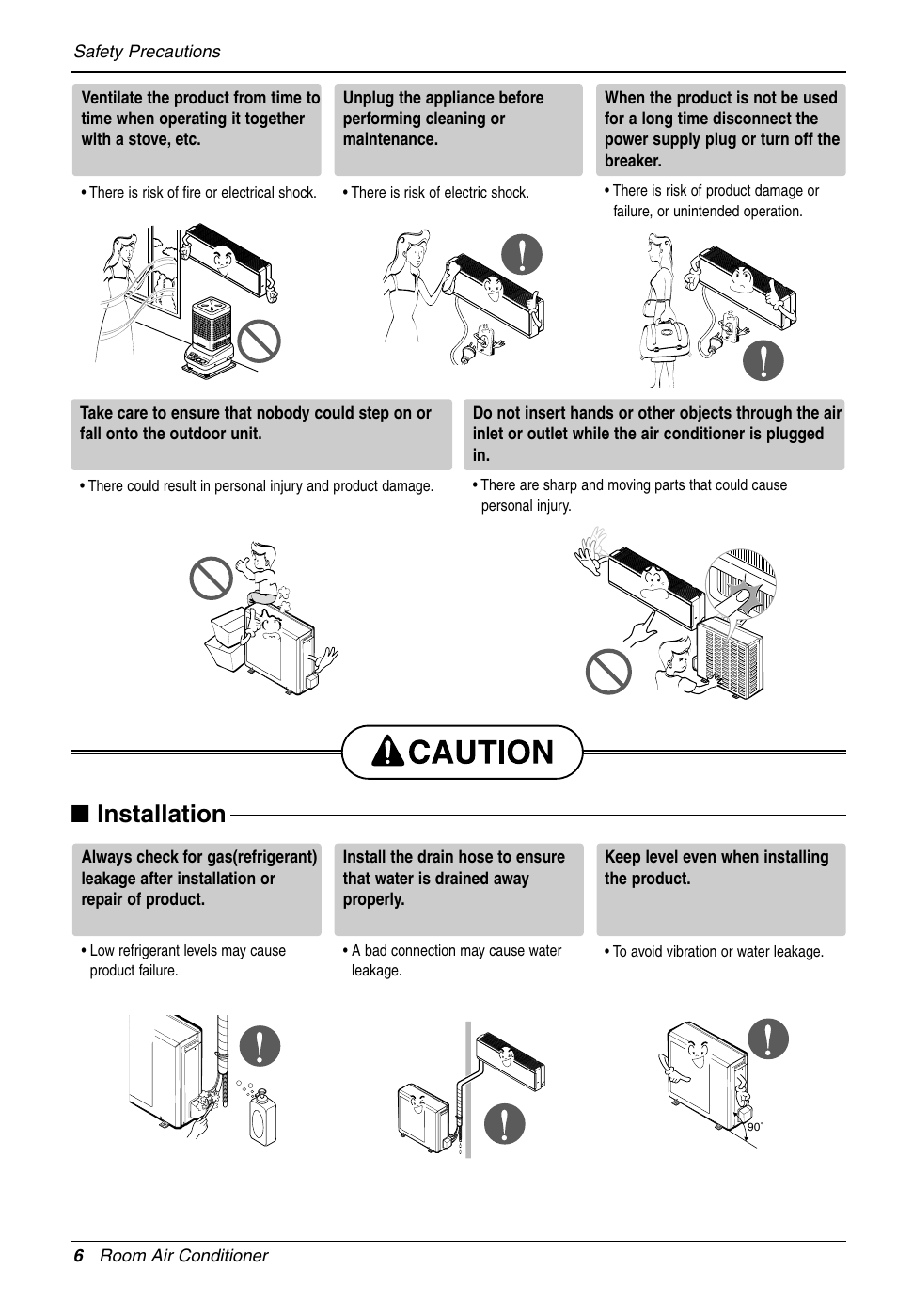 Installation | LG 3828A30087S User Manual | Page 6 / 33