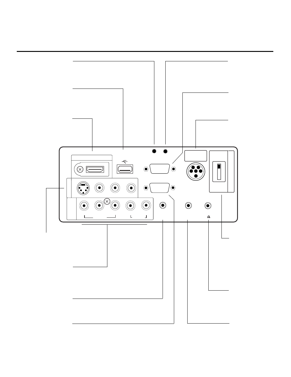 Typical connections panel | LG 26-3DCH-UA User Manual | Page 8 / 52