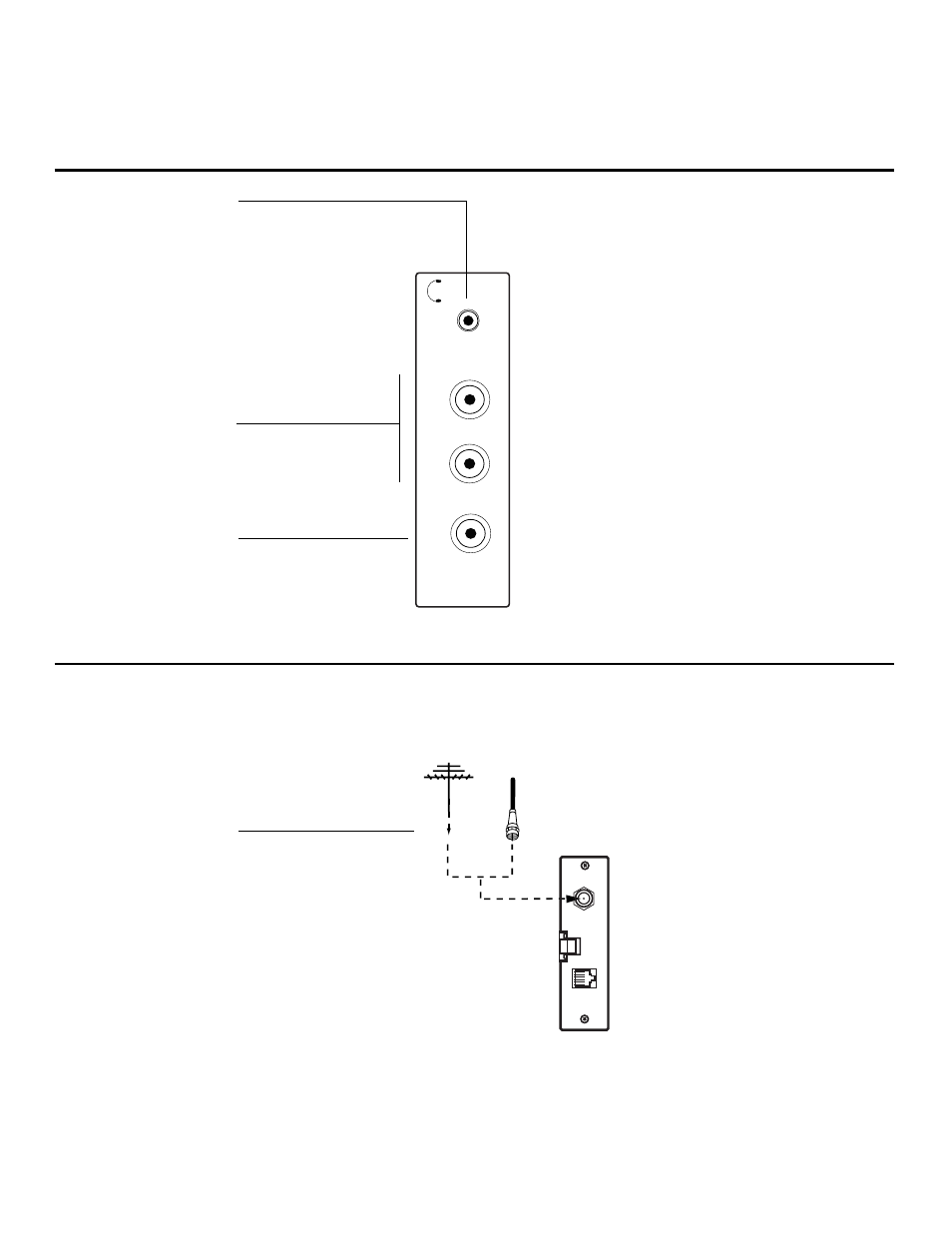 Rf antenna connection | LG 26-3DCH-UA User Manual | Page 9 / 52