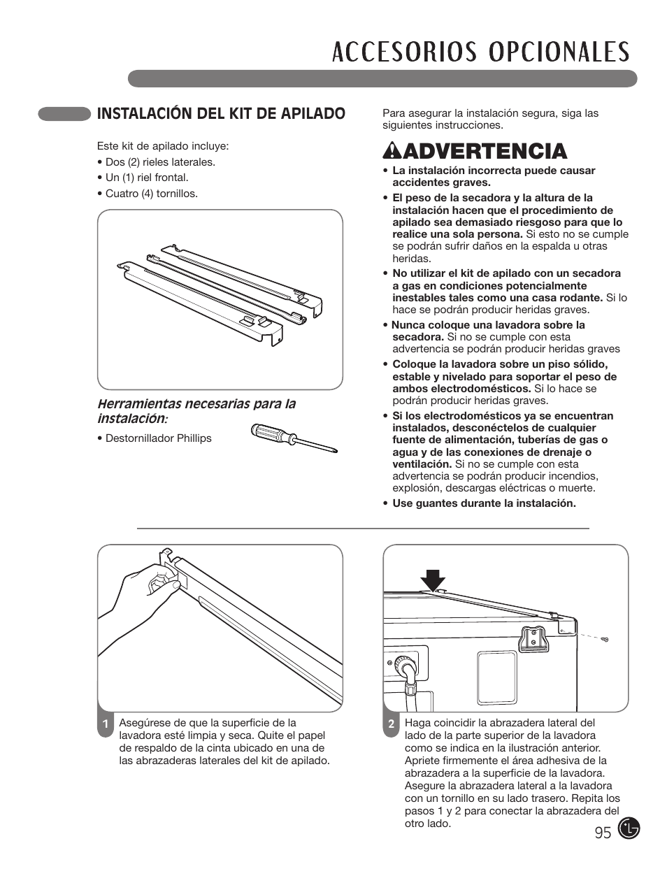 Wadvertencia | LG DX0002TM User Manual | Page 95 / 144