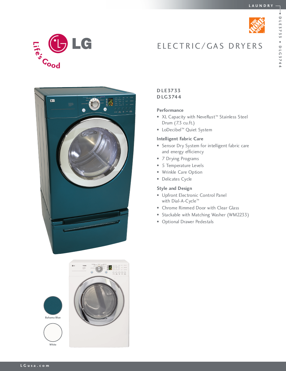 LG D3744 User Manual | 2 pages