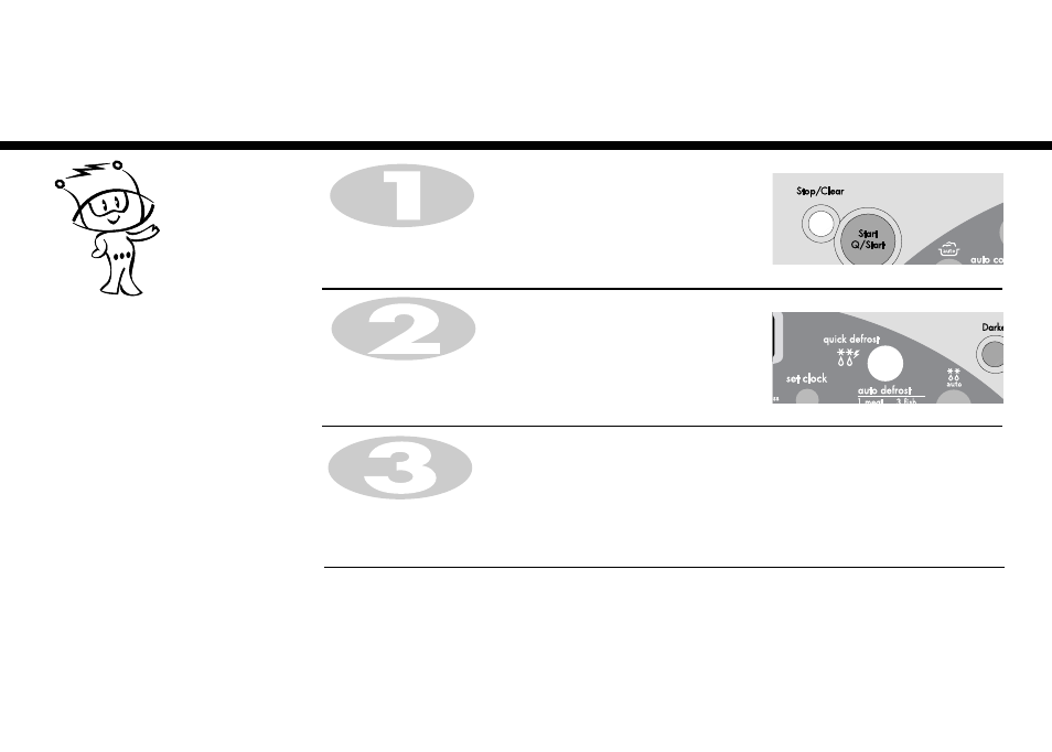 Quick defrost | LG MD-2653GTS User Manual | Page 17 / 32