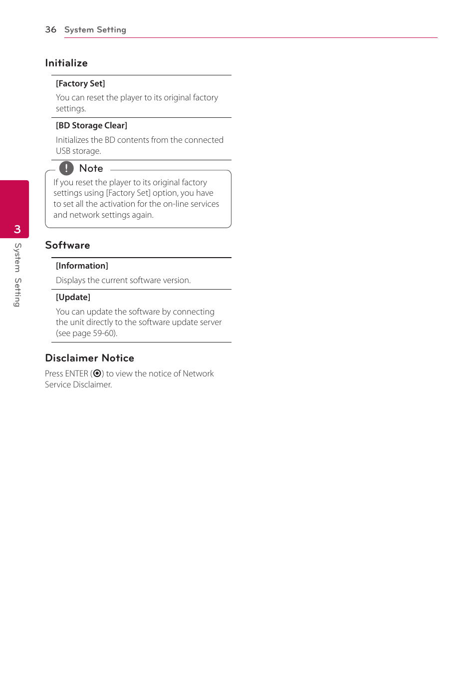 LG HB906TA User Manual | Page 36 / 72