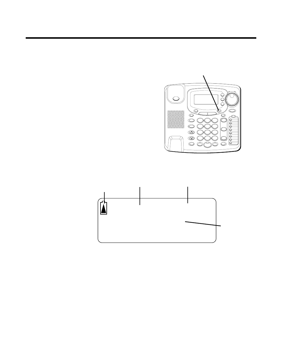 Caller id features, Summary screen, Aller | Id f, Eatures, Ummary, Creen, Time date number of new calls battery indicator, Caller id indicator | LG 29460 User Manual | Page 37 / 144