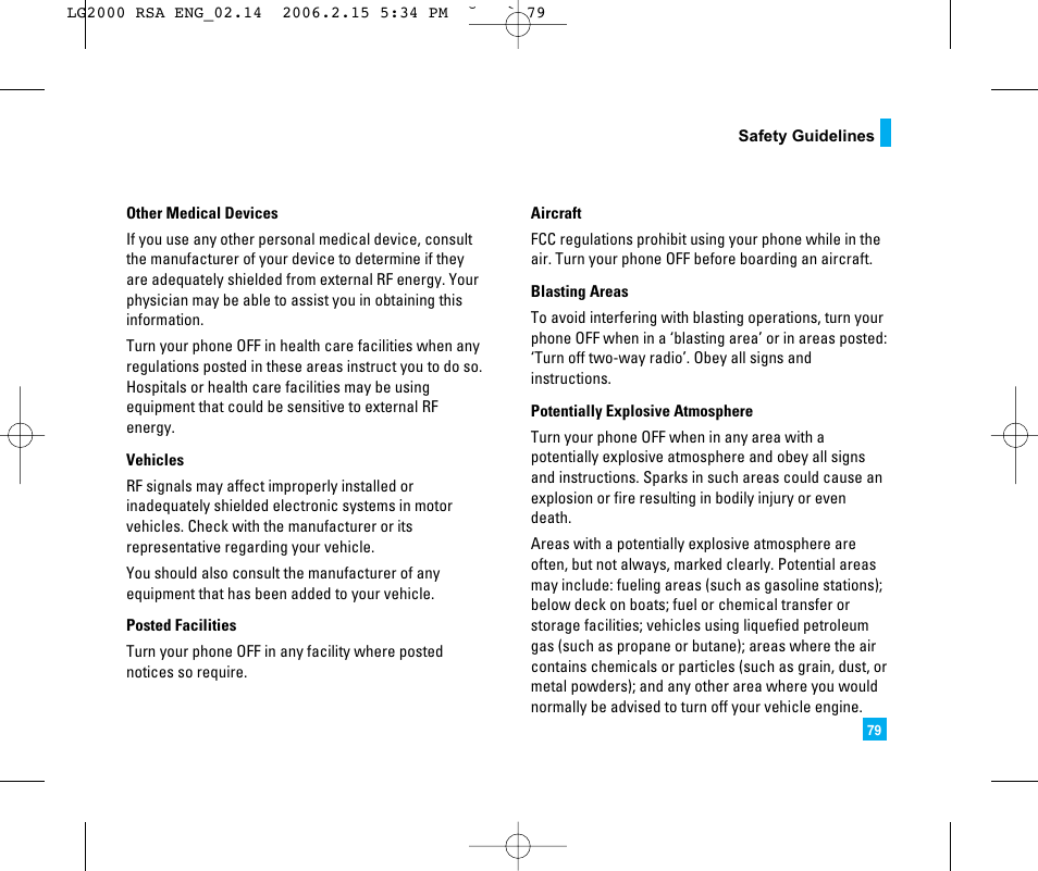 LG 2000 User Manual | Page 82 / 97