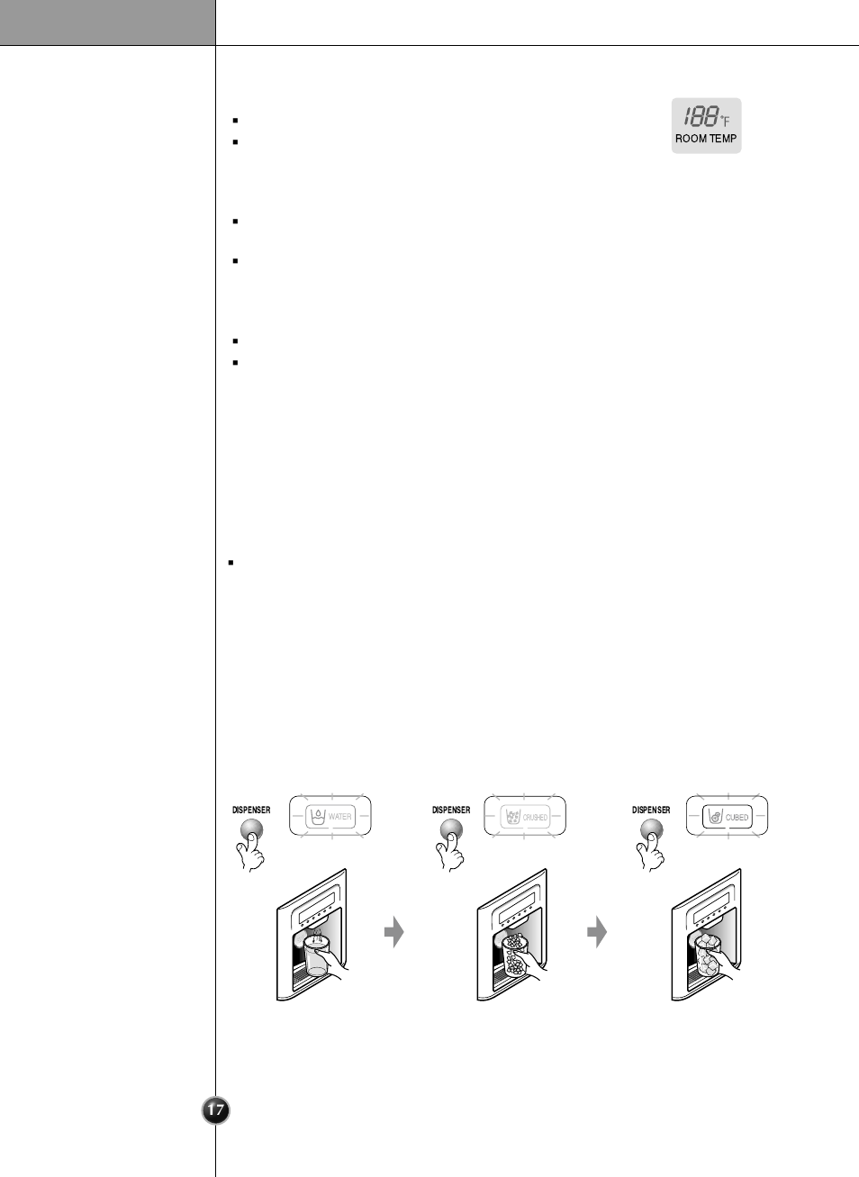 Operation | LG LRSC 26980TT User Manual | Page 17 / 33