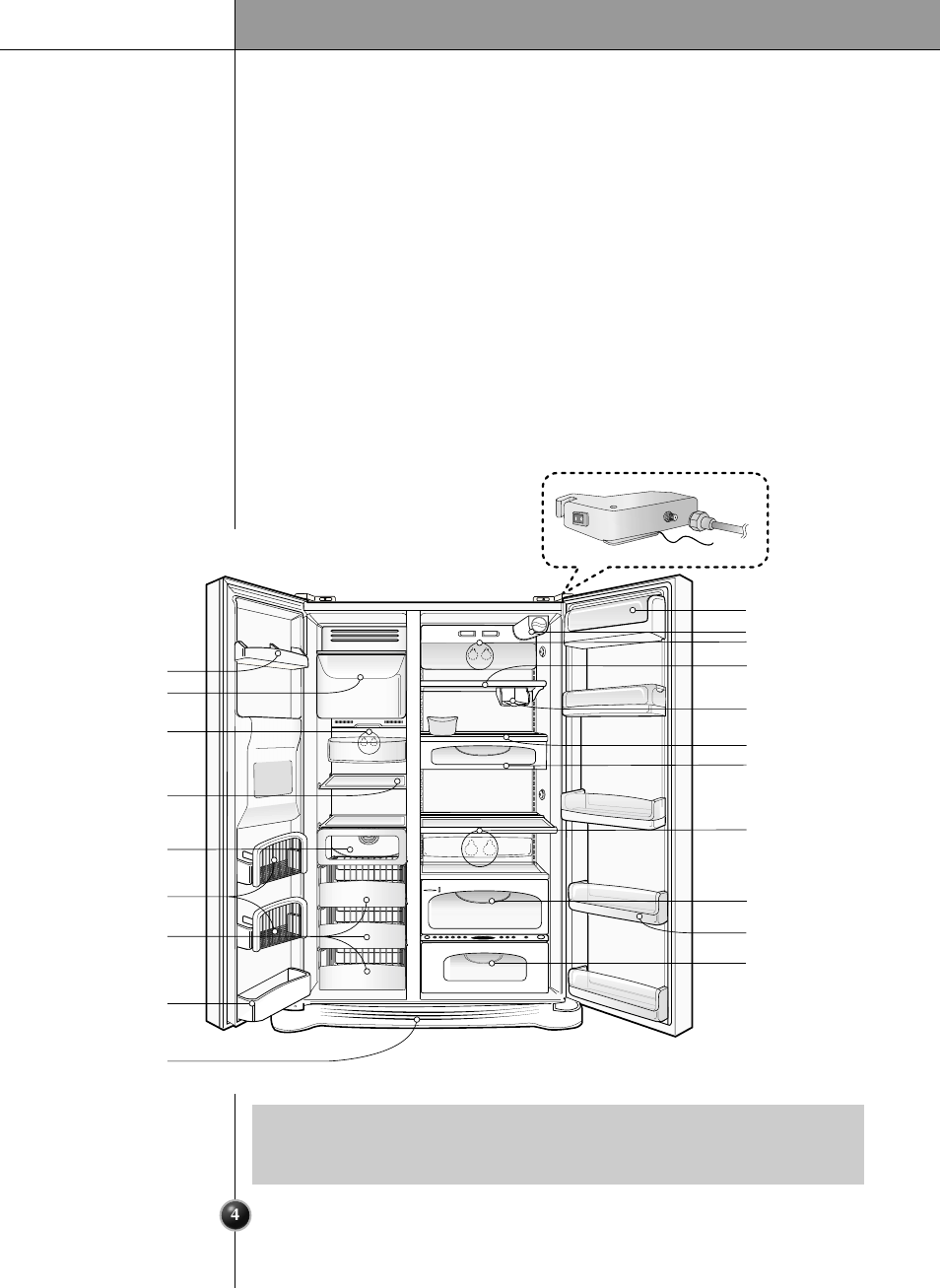 Identification of parts, Introduction | LG LRSC 26980TT User Manual | Page 4 / 33