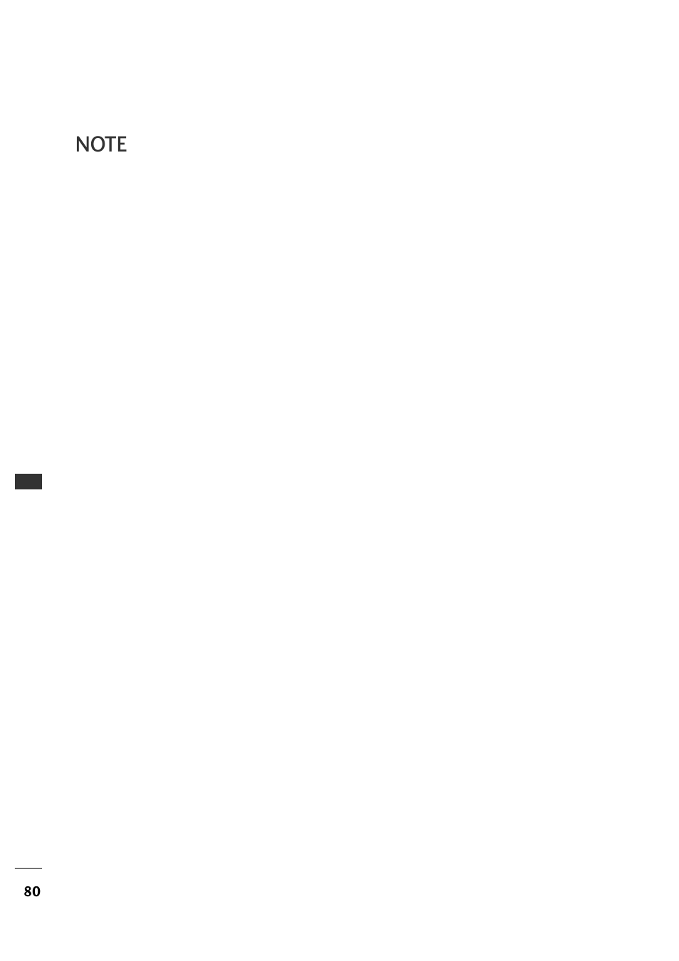 LG 26LH1DC1 User Manual | Page 80 / 84