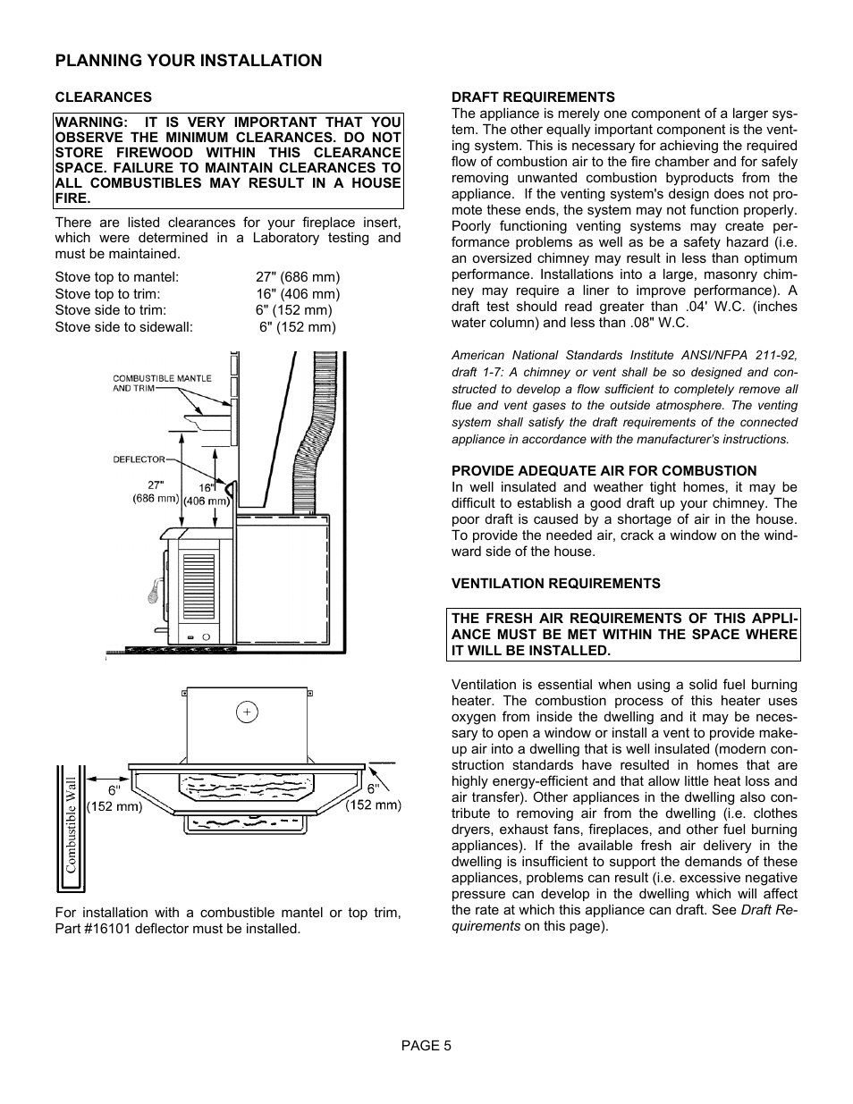 LG EARTH STOVE 2800HT User Manual | Page 5 / 29