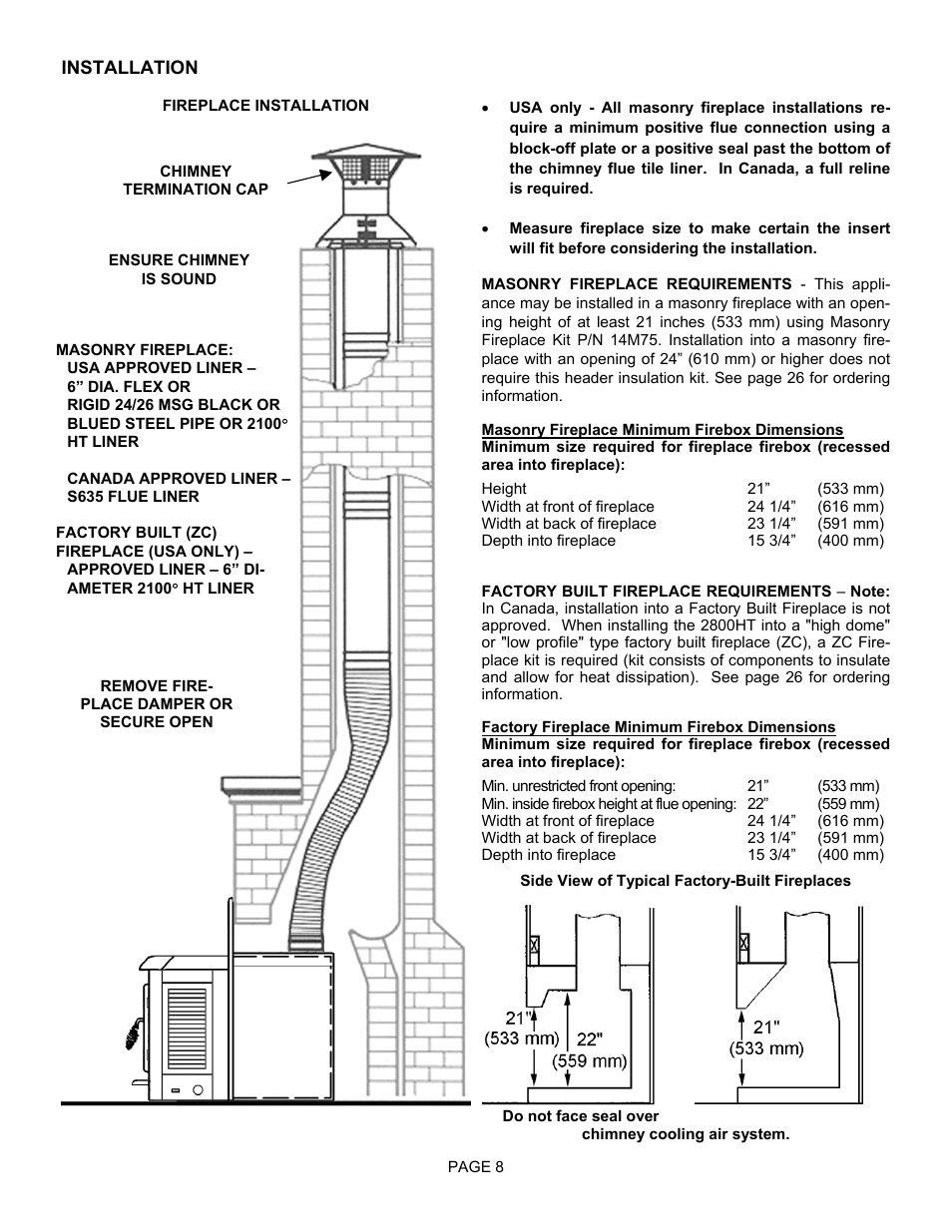 LG EARTH STOVE 2800HT User Manual | Page 8 / 29