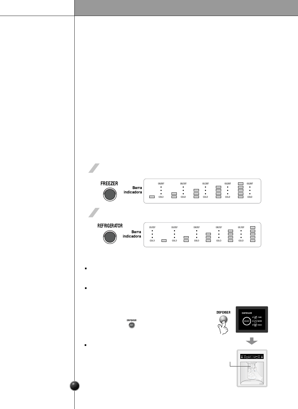 Funcionamiento | LG LSC26905 User Manual | Page 41 / 56