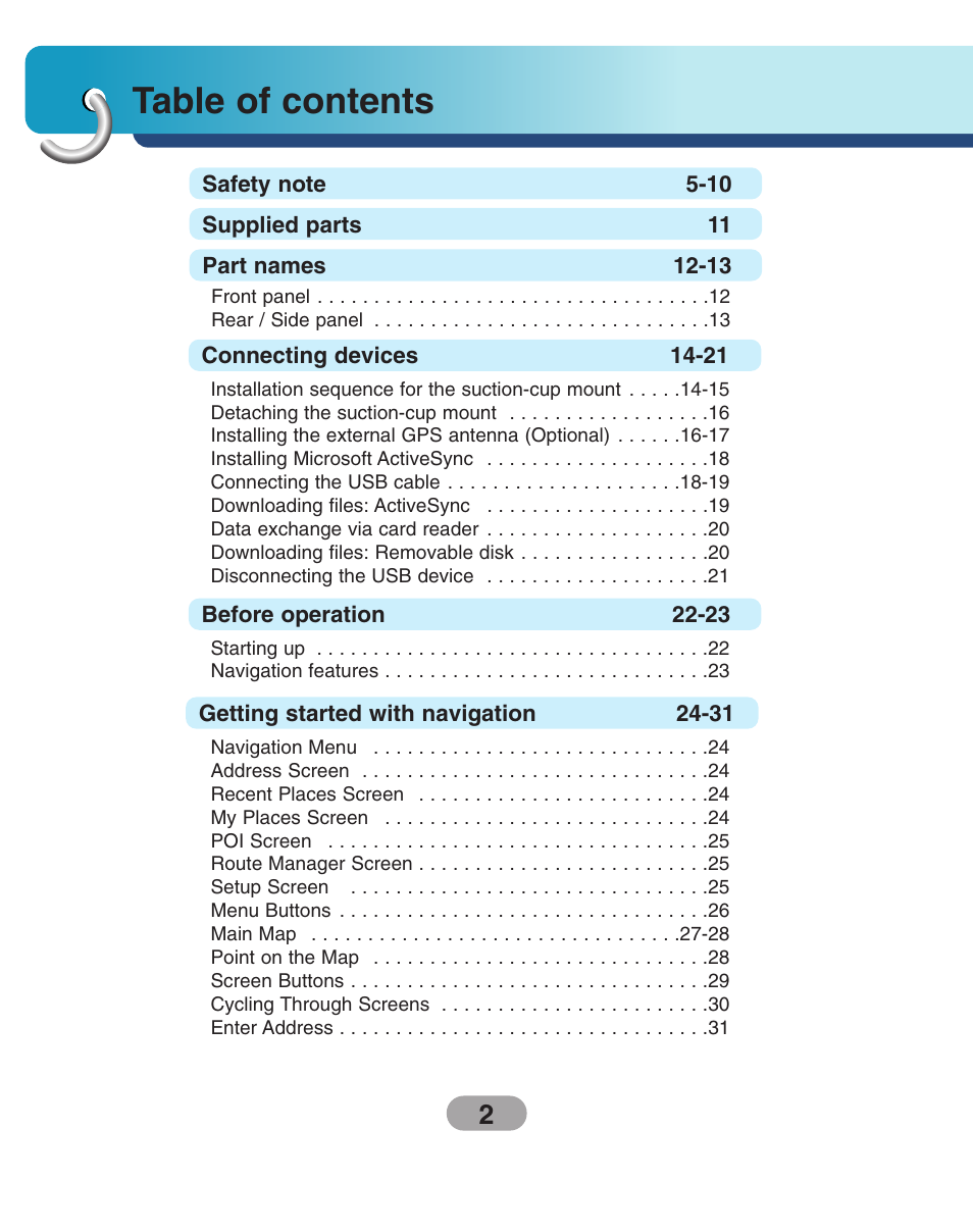LG LN500 Series User Manual | Page 2 / 72