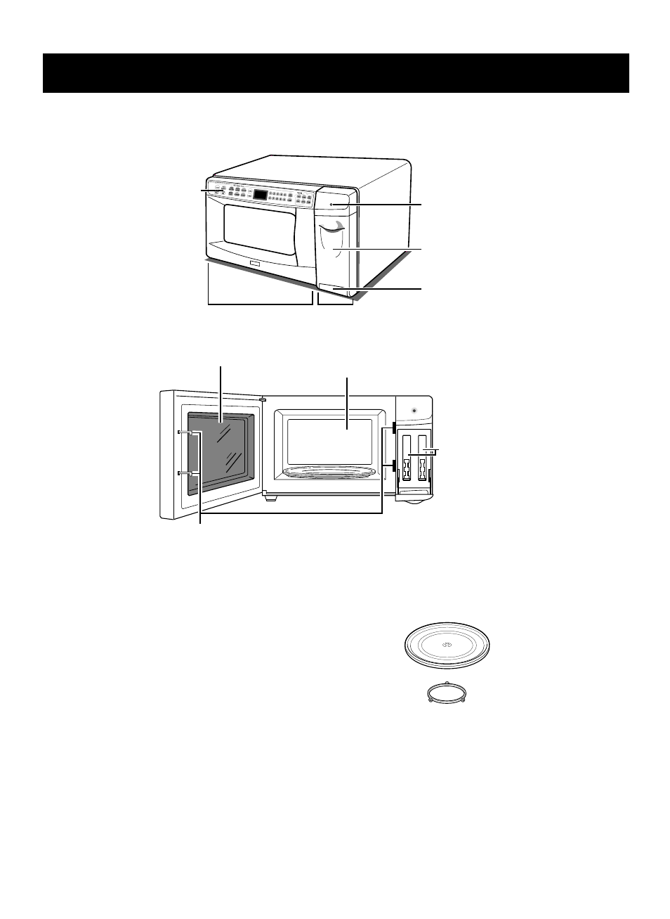 Understanding your toaster combo, Parts and accessories | LG LTM9000B User Manual | Page 7 / 26