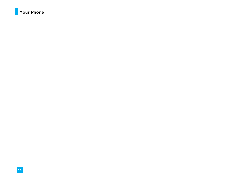 Your phone’s features | LG 225 User Manual | Page 14 / 80