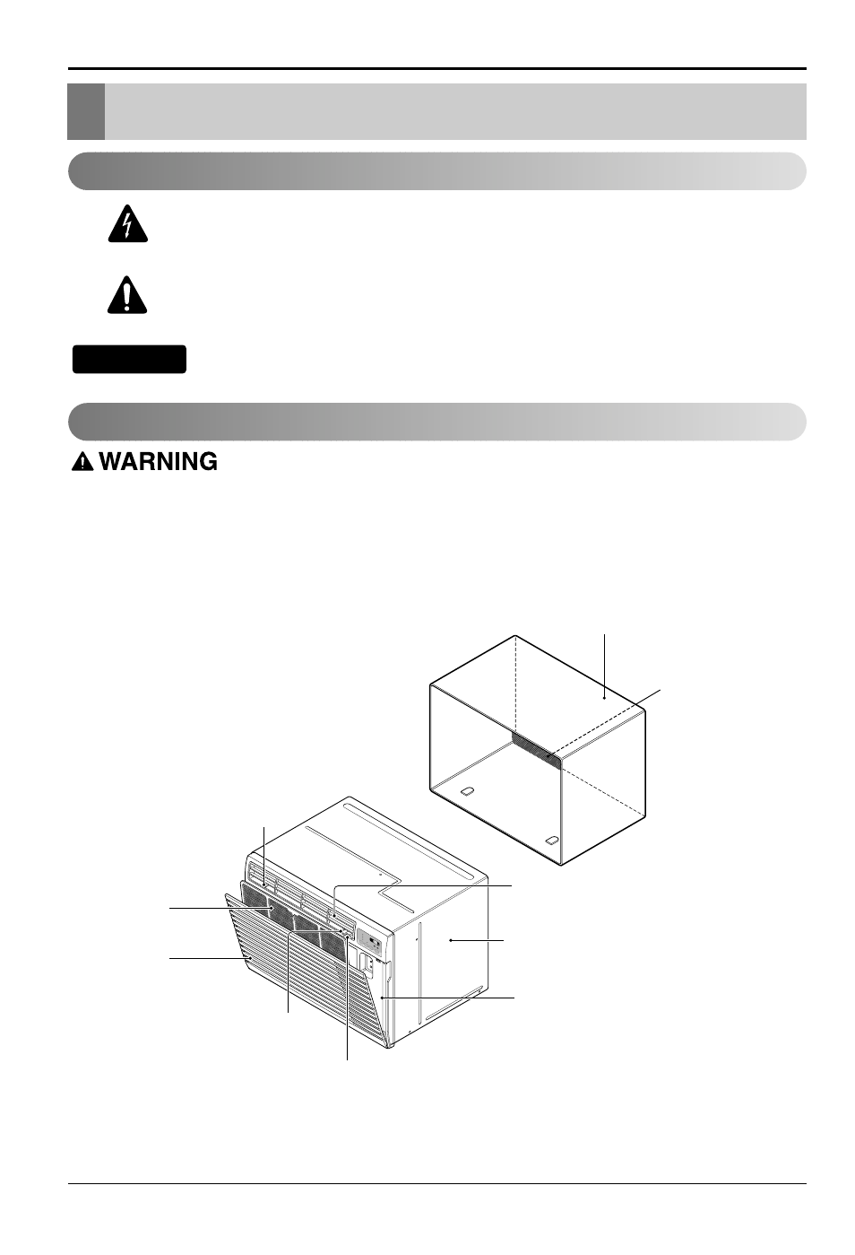 Introduction, Symbols used in this manual features, Notice | The sleeve and the rear grille, The unit | LG LT1030HR User Manual | Page 8 / 48