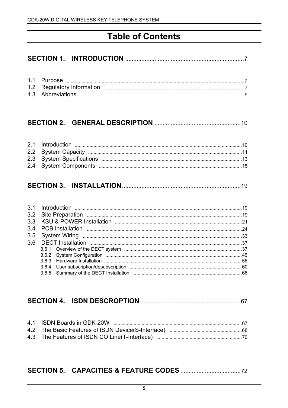 LG GDK-20W User Manual | Page 3 / 98
