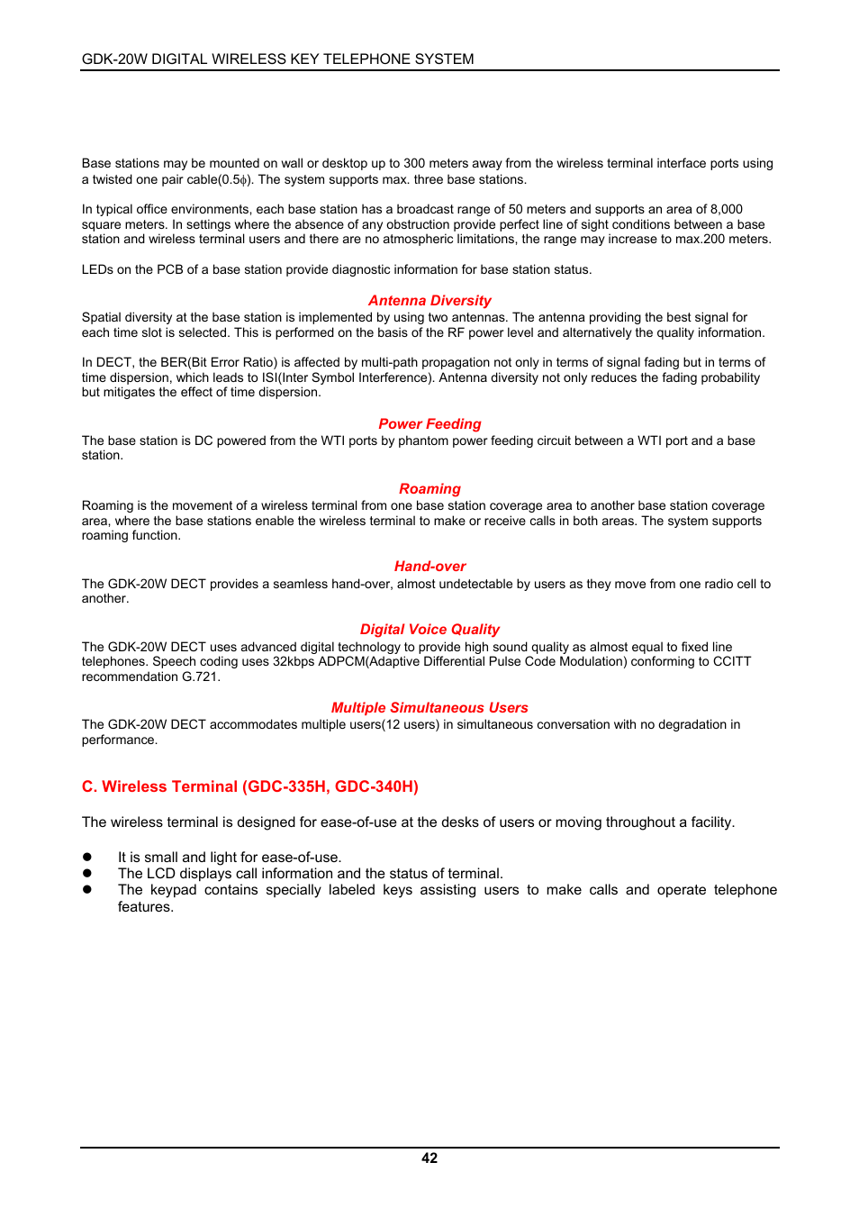 LG GDK-20W User Manual | Page 40 / 98