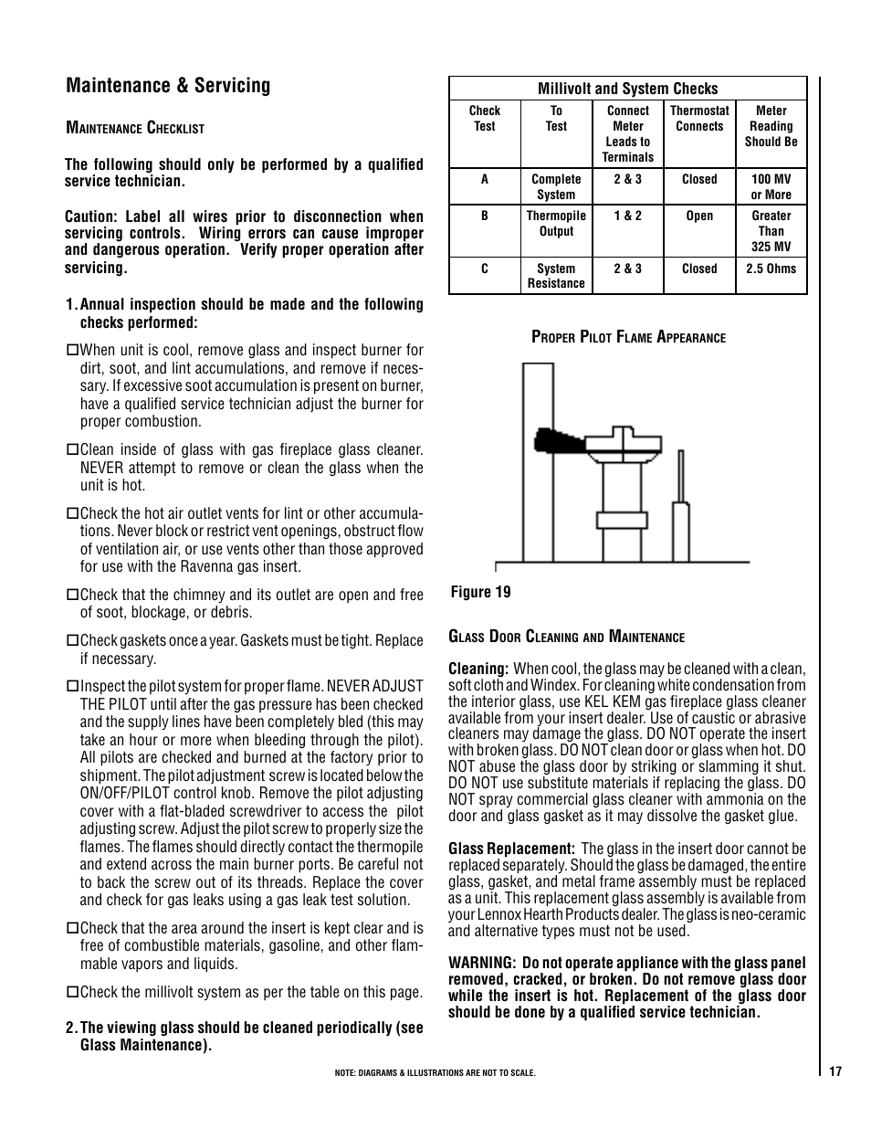 Maintenance & servicing | LG RAVENNA RDV33\40 User Manual | Page 17 / 24