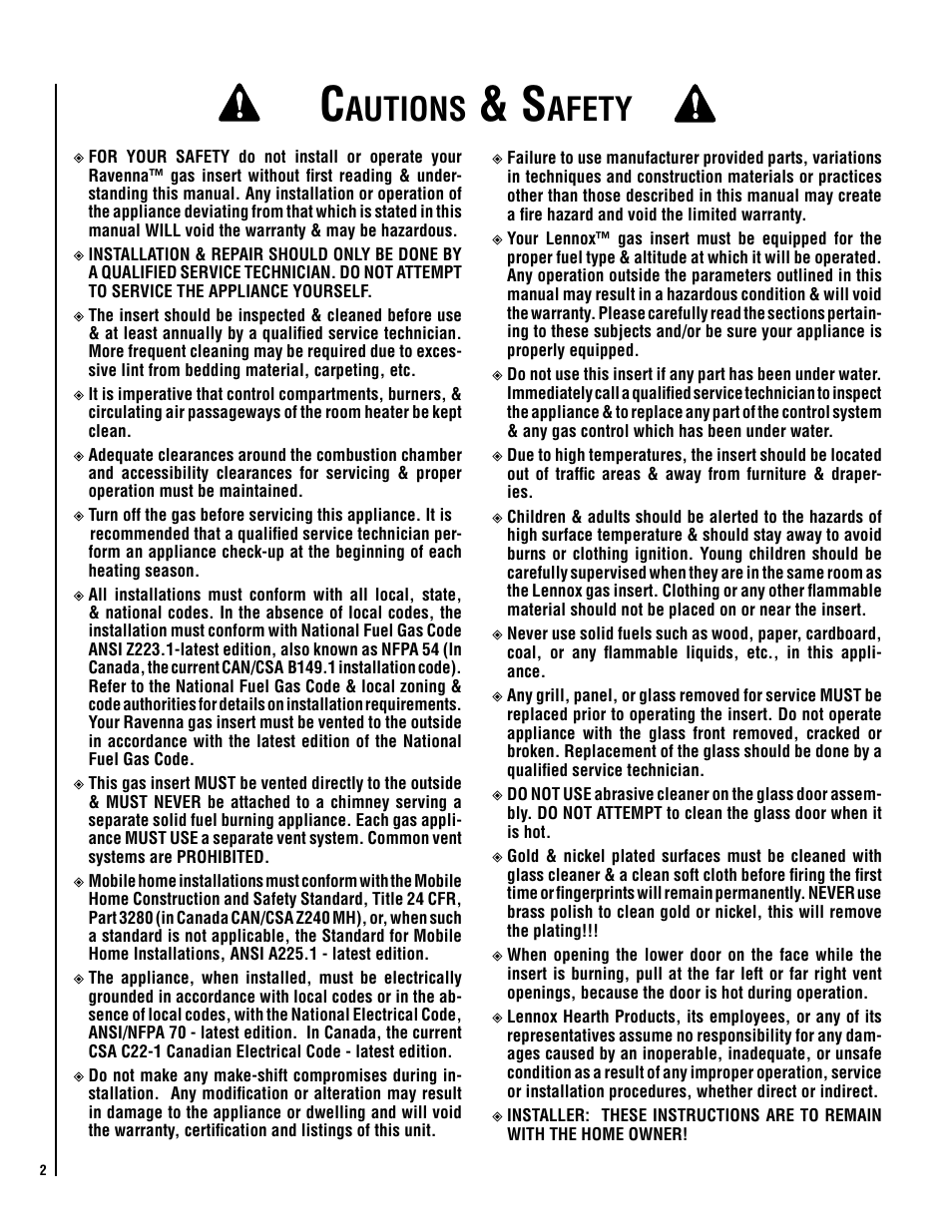 Autions, Afety | LG RAVENNA RDV33\40 User Manual | Page 2 / 24