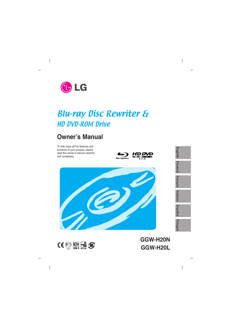 LG GGW-H20N User Manual | 15 pages