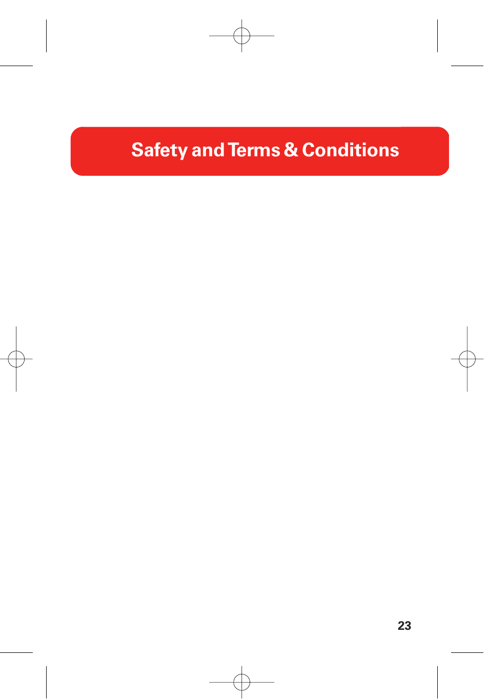 Safety and terms & conditions | LG Sti User Manual | Page 29 / 40