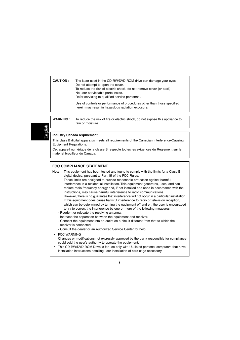 English | LG GCC-4480B User Manual | Page 2 / 18