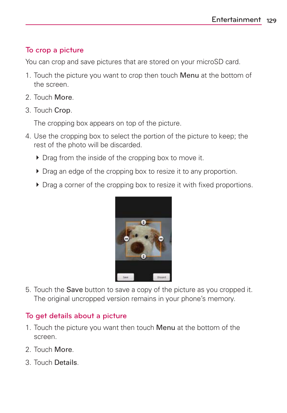 LG MFL67235901 User Manual | Page 131 / 448