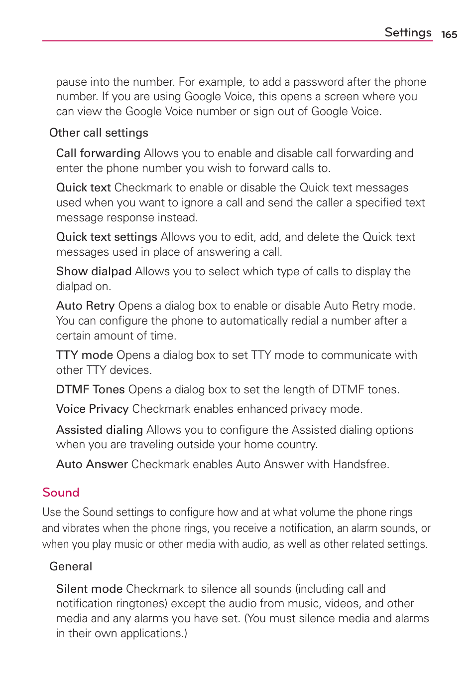 LG MFL67235901 User Manual | Page 167 / 448