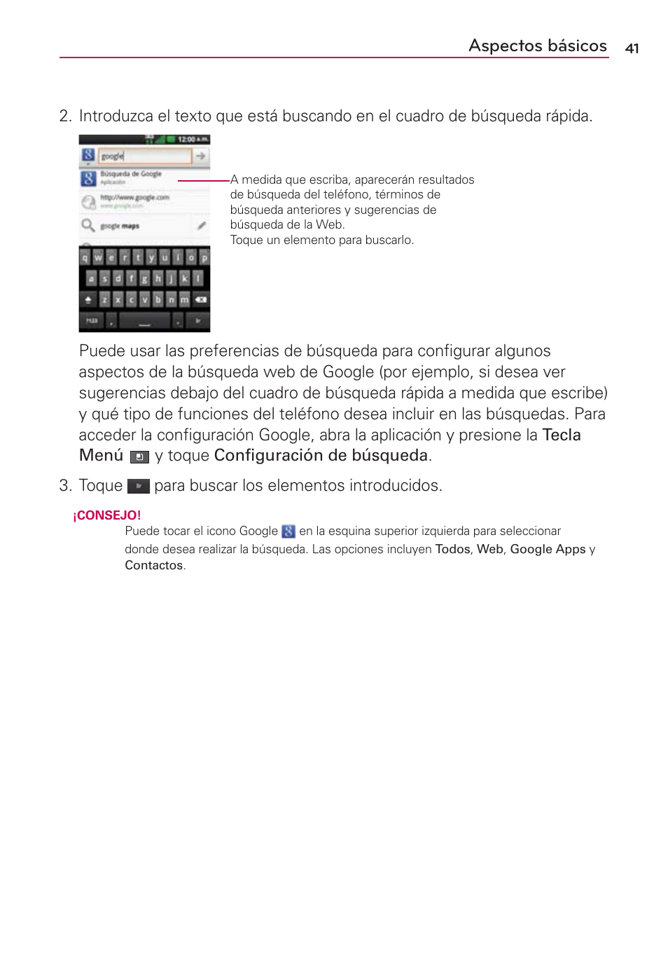 Aspectos básicos | LG MFL67235901 User Manual | Page 258 / 448