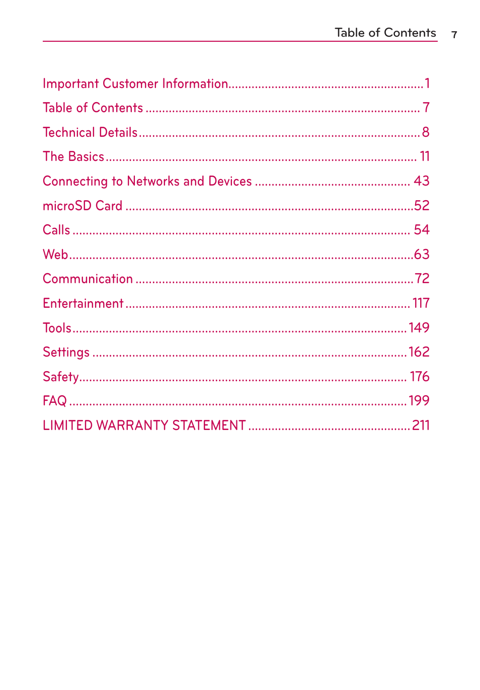 LG MFL67235901 User Manual | Page 9 / 448