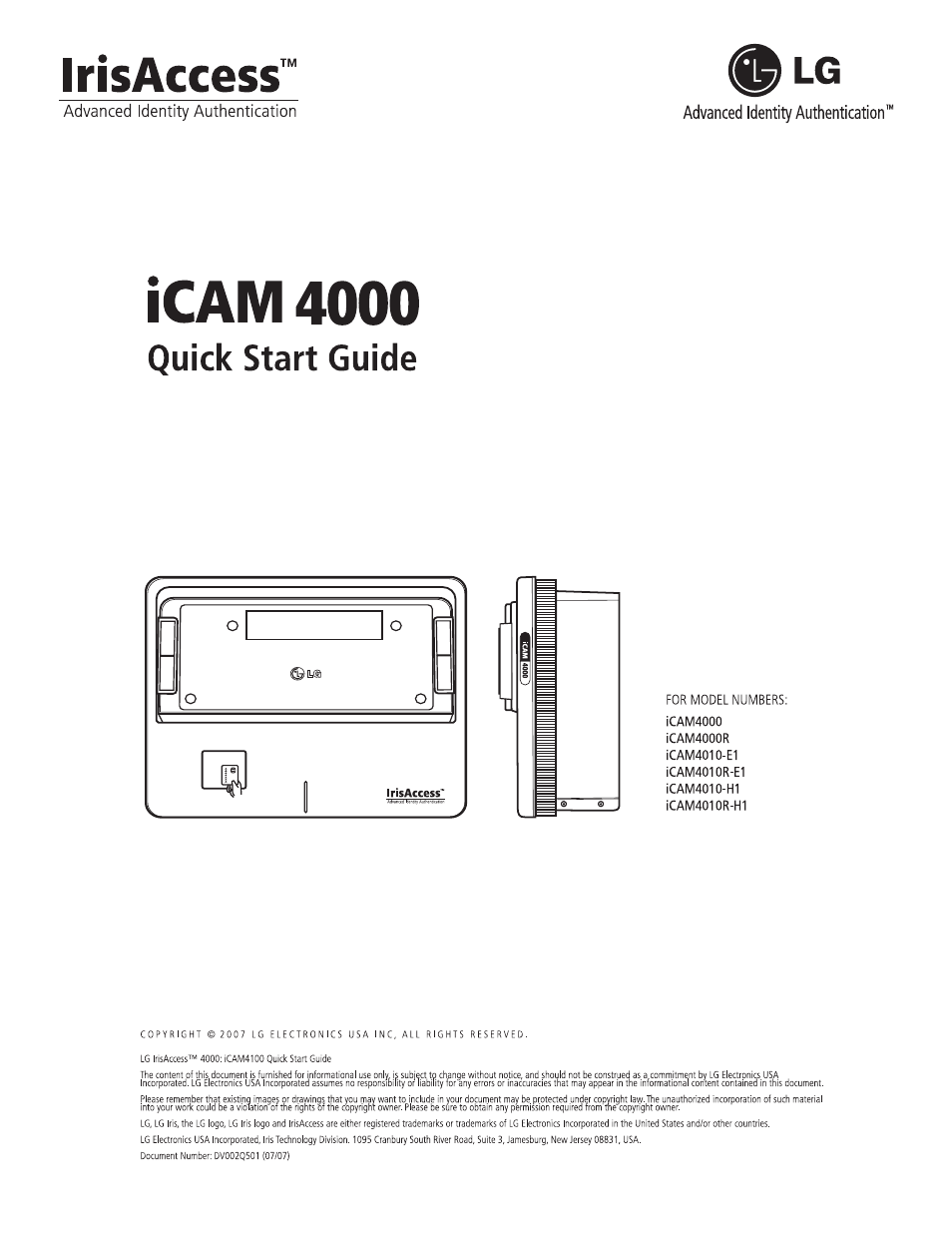 LG 4000 User Manual | 10 pages