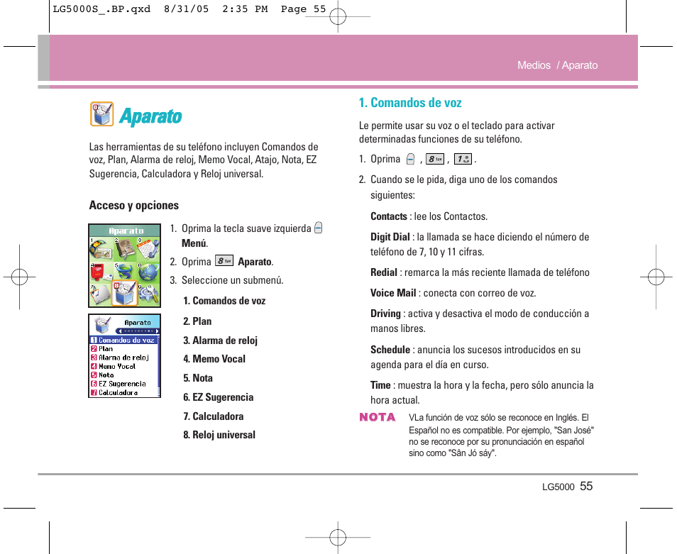 Aap pa arra atto o | LG 5000 User Manual | Page 150 / 191