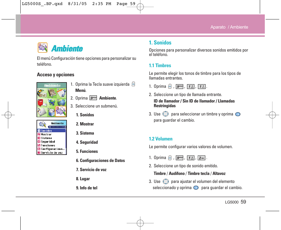 Aam mb biie en ntte e | LG 5000 User Manual | Page 154 / 191