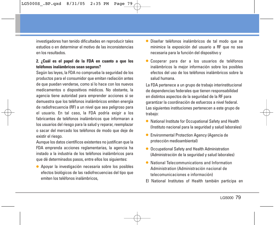 LG 5000 User Manual | Page 174 / 191