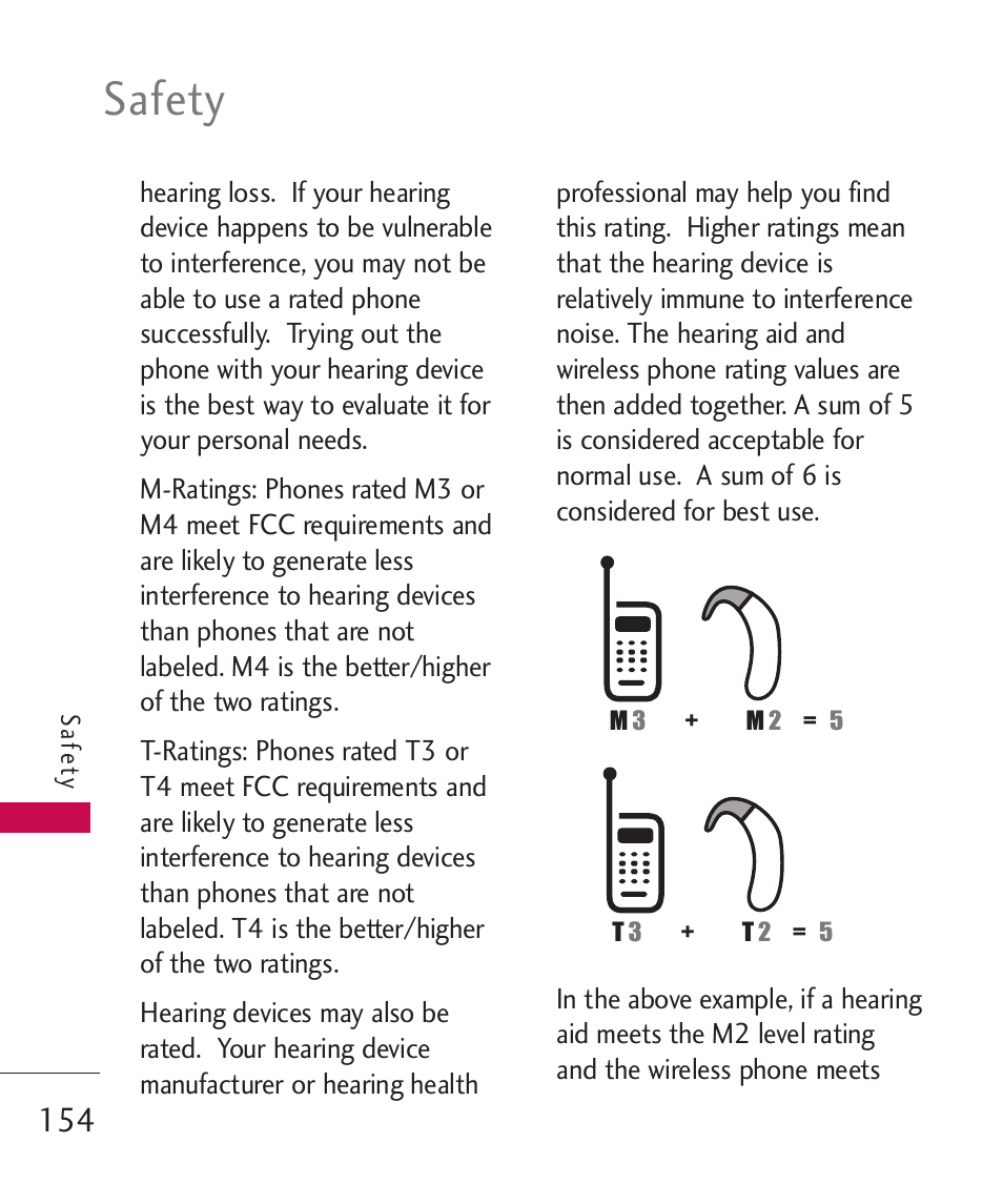 Safety | LG ELLIPSE 9250 User Manual | Page 156 / 169