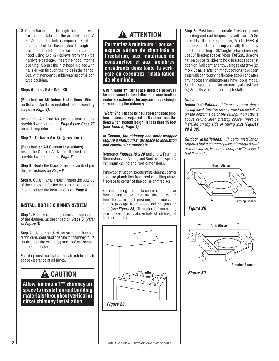 Caution, Attention | LG MP-42OD User Manual | Page 12 / 24