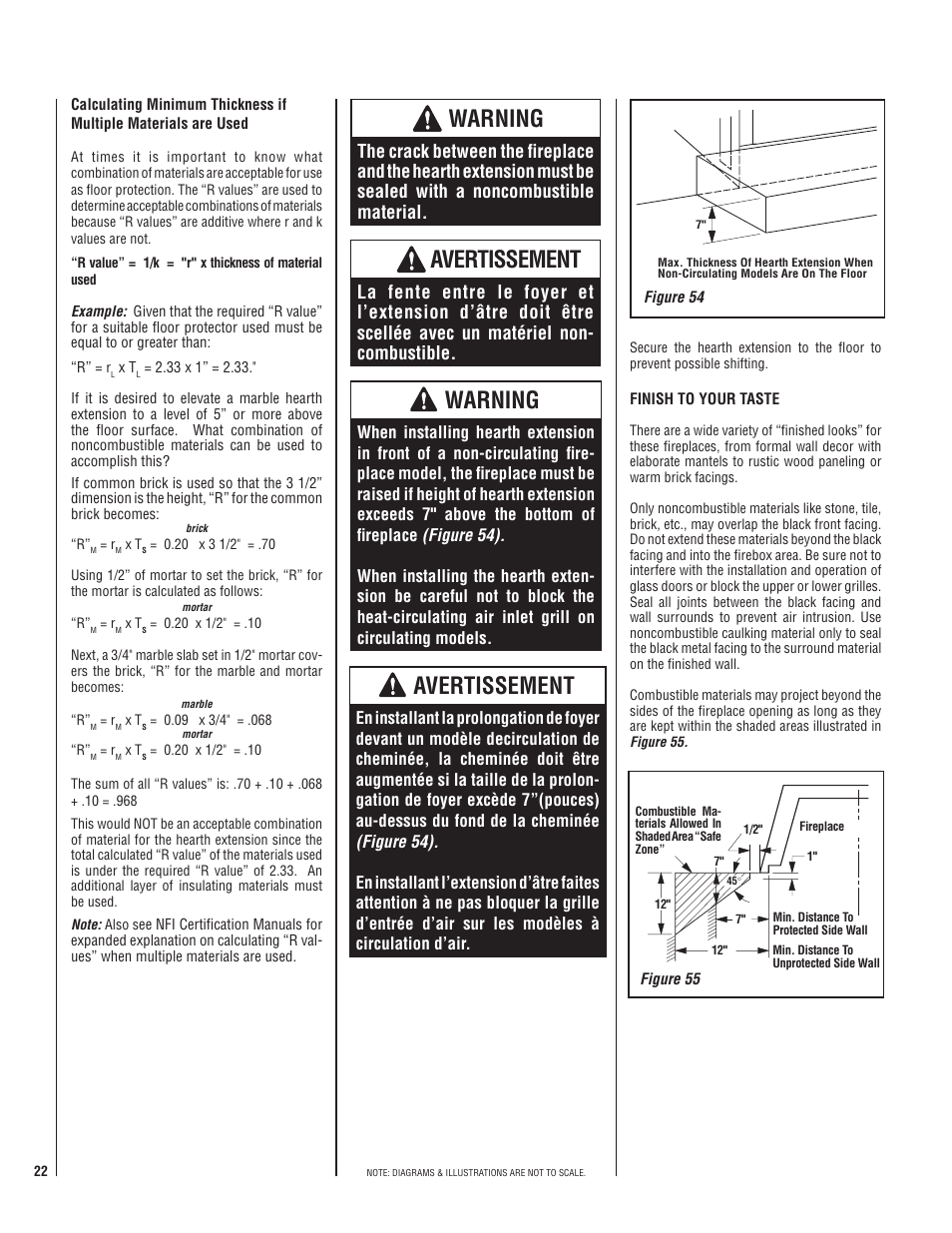 Warning, Avertissement | LG MP-42OD User Manual | Page 22 / 24