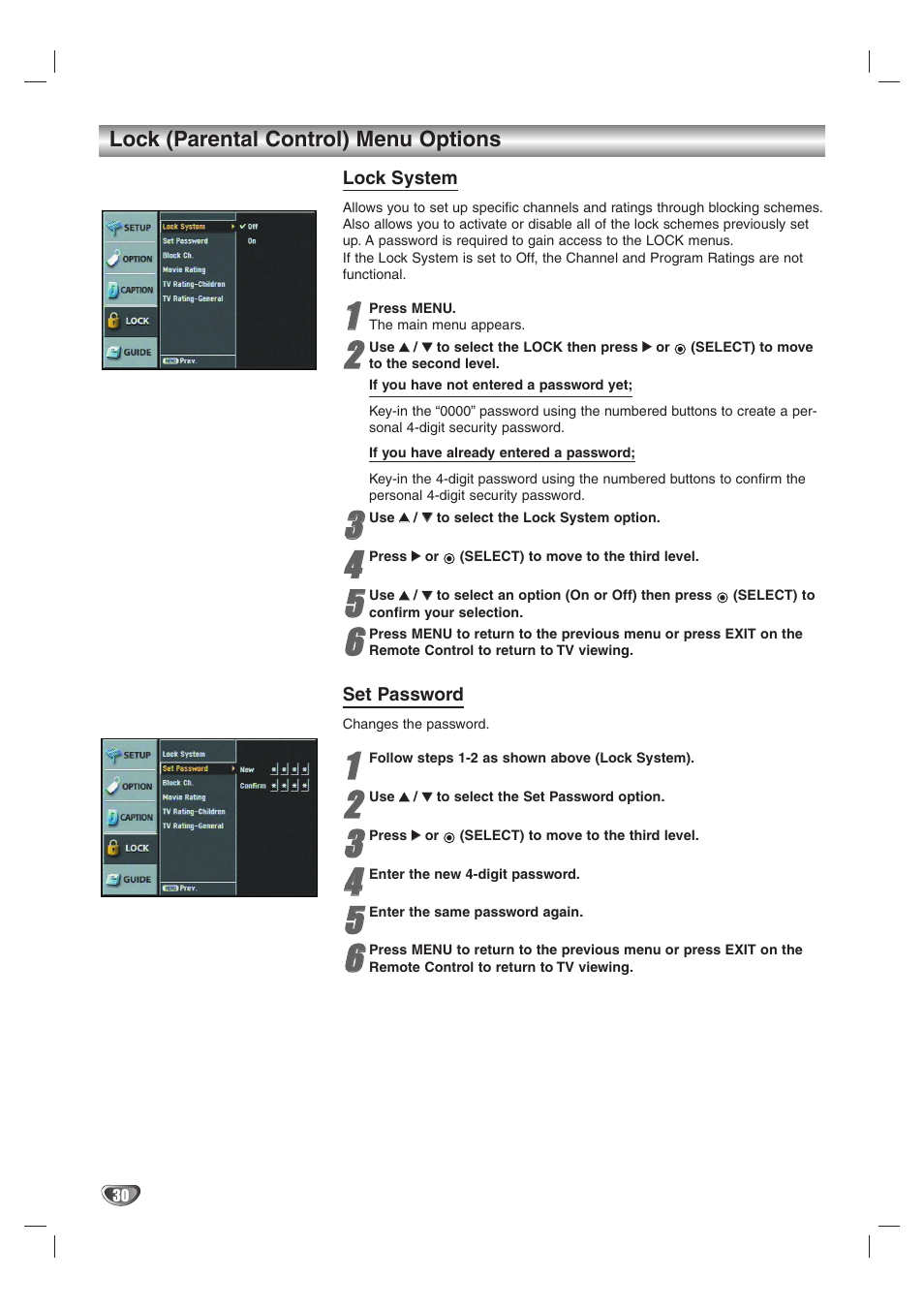 LG LST-4200A User Manual | Page 30 / 48