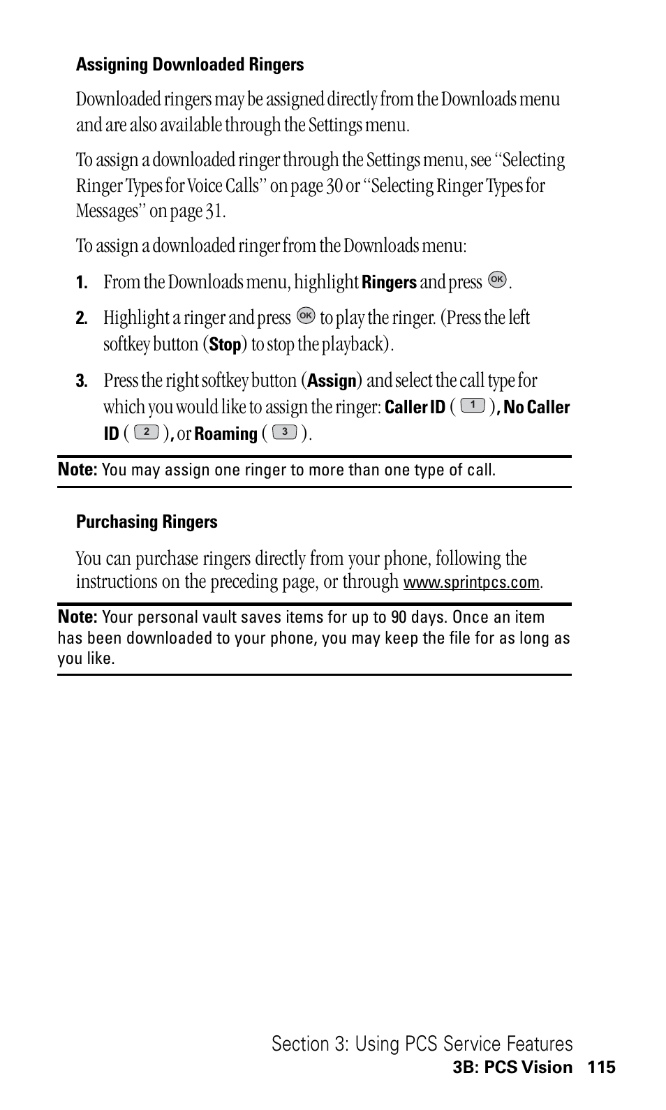 And press, Press the right softkey button | LG ( 5350) User Manual | Page 123 / 155