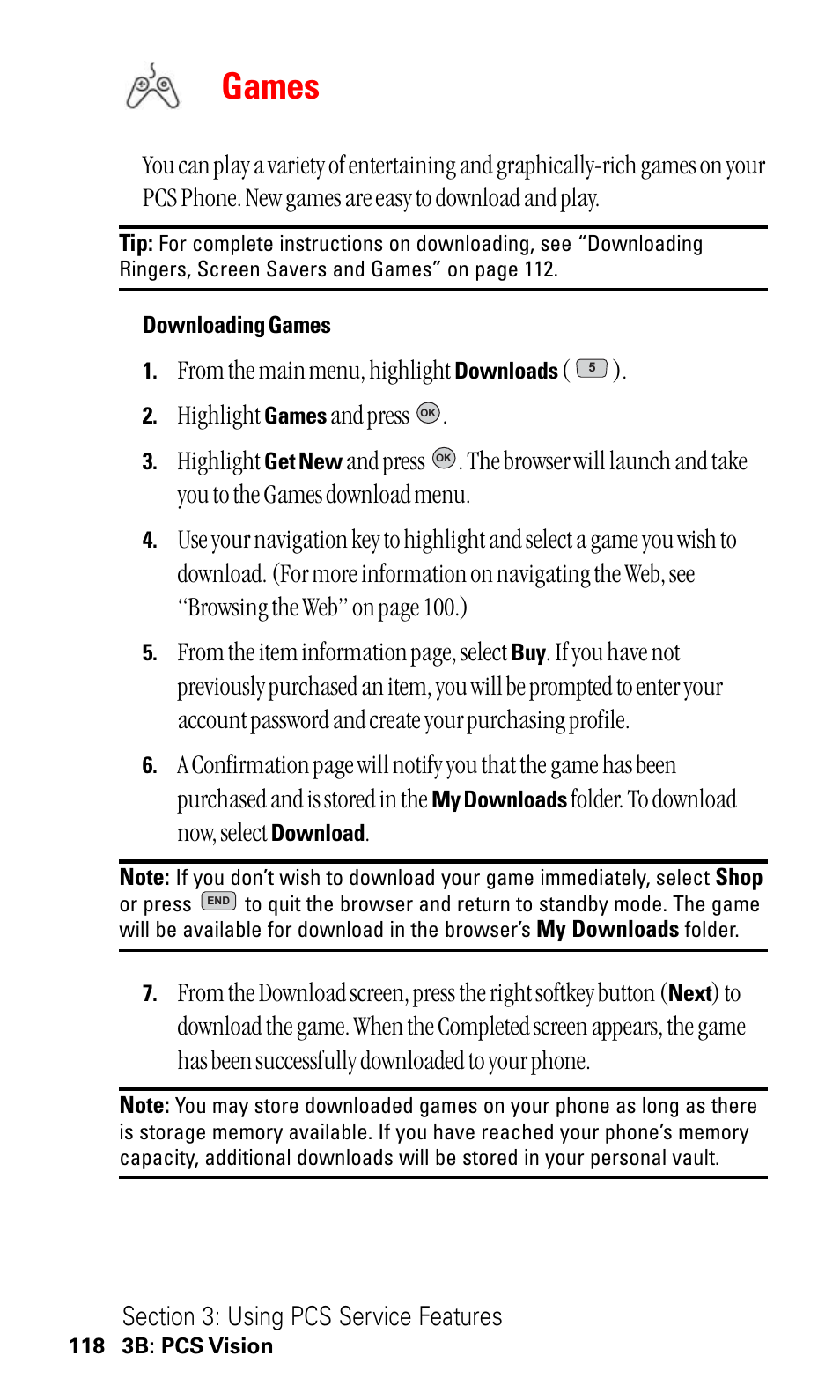 Games | LG ( 5350) User Manual | Page 126 / 155