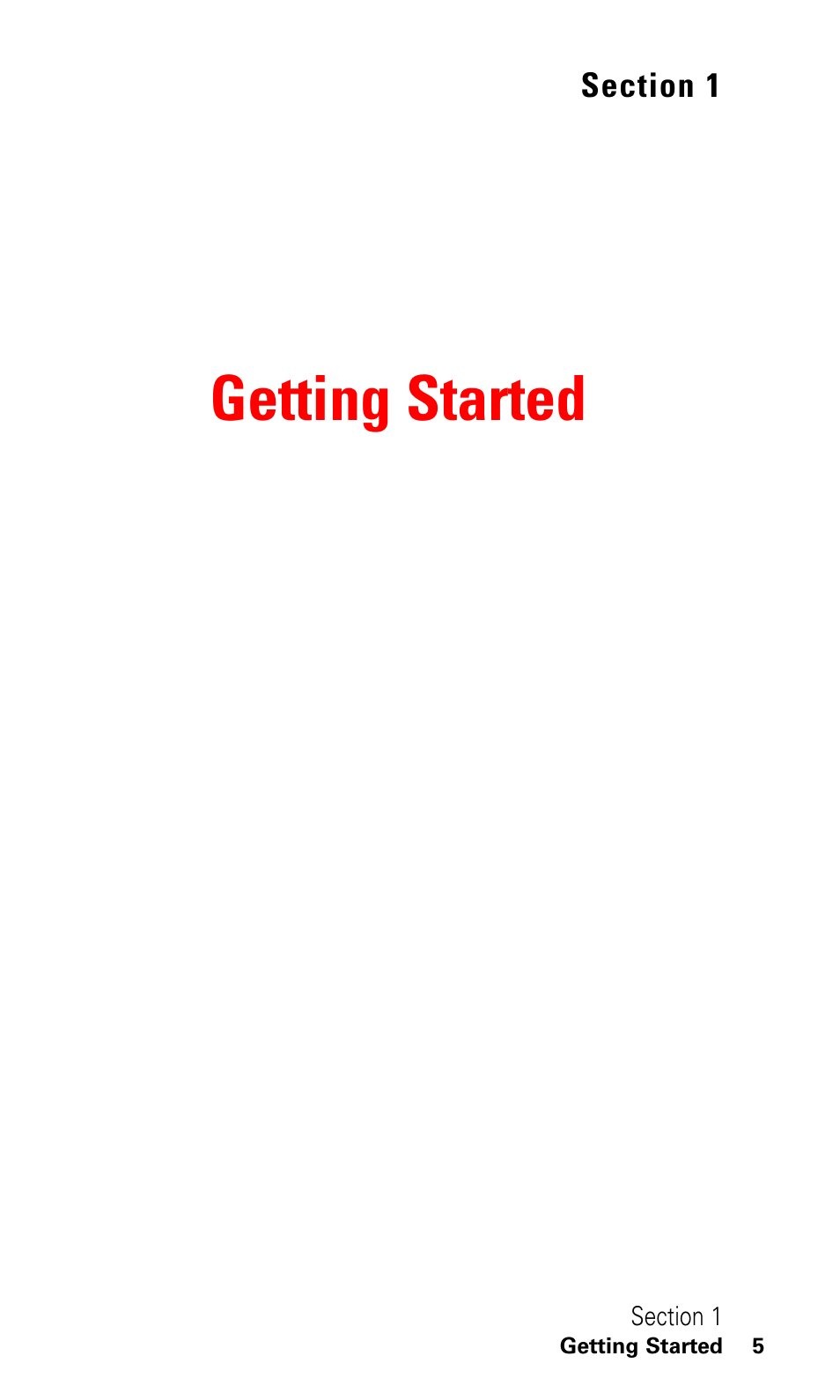 Section 1: getting started, Getting started | LG ( 5350) User Manual | Page 13 / 155