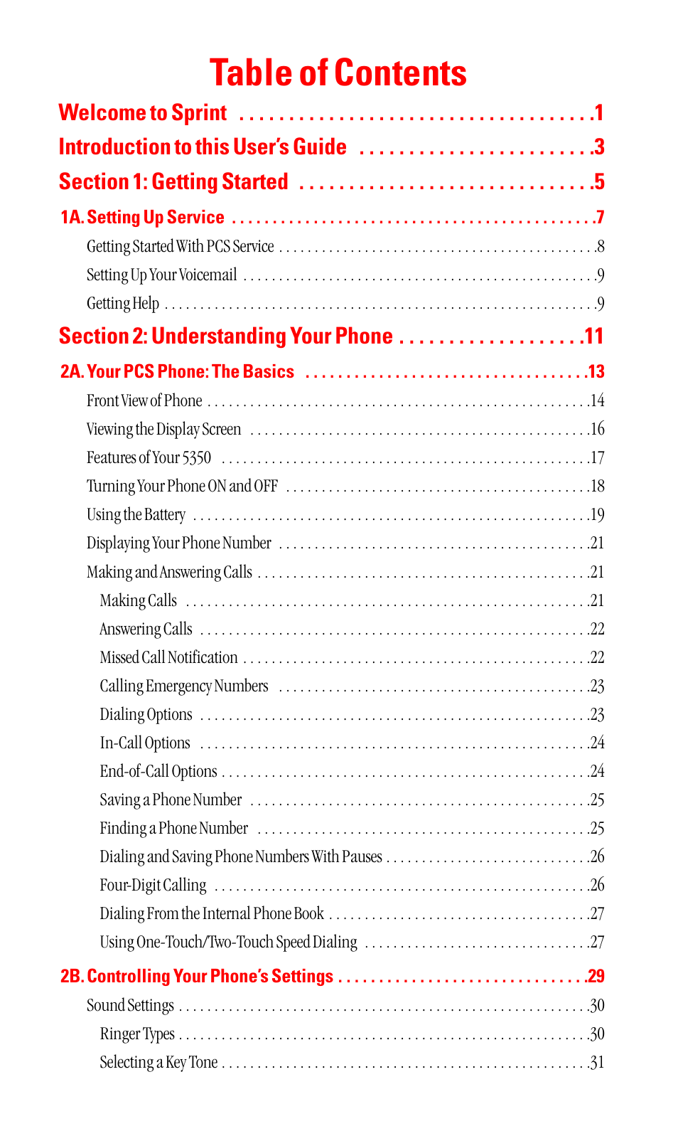 LG ( 5350) User Manual | Page 3 / 155