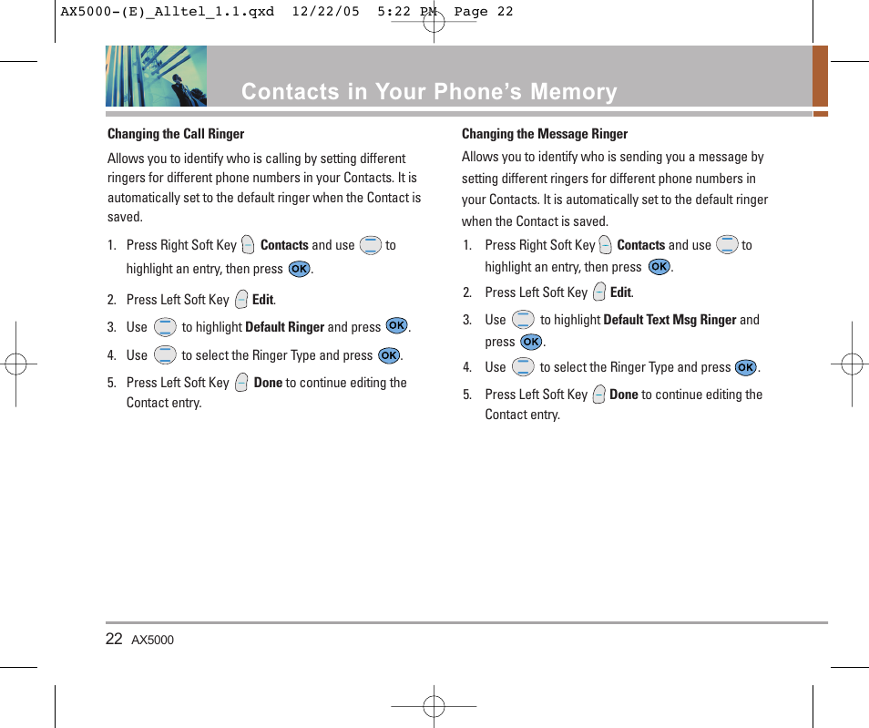 LG AX5000 User Manual | Page 24 / 174