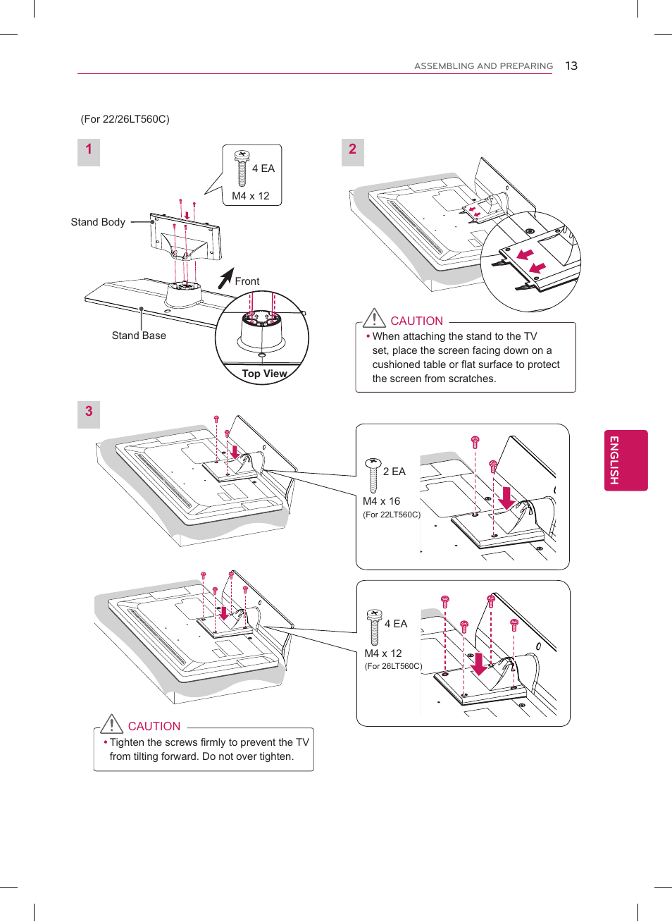 LG 26LT560C User Manual | Page 13 / 36