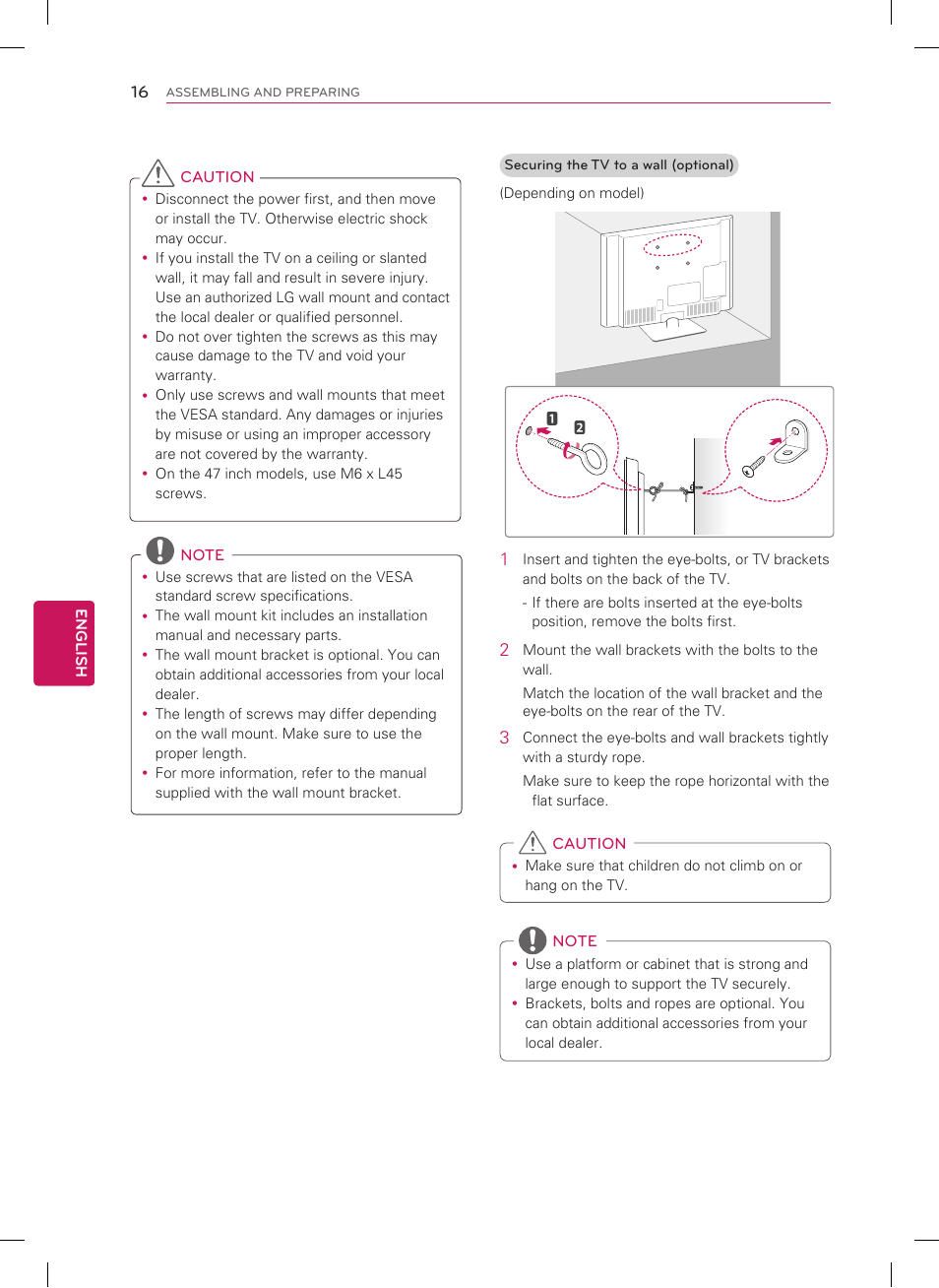 LG 26LT560C User Manual | Page 16 / 36