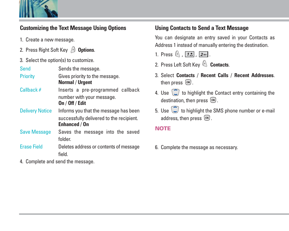 Using phone menus | LG 4270 User Manual | Page 35 / 88