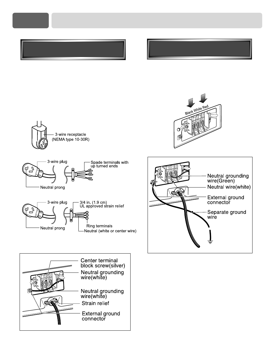 Part 5 electrical requirements for electric dryers | LG DLE6942W User Manual | Page 17 / 31