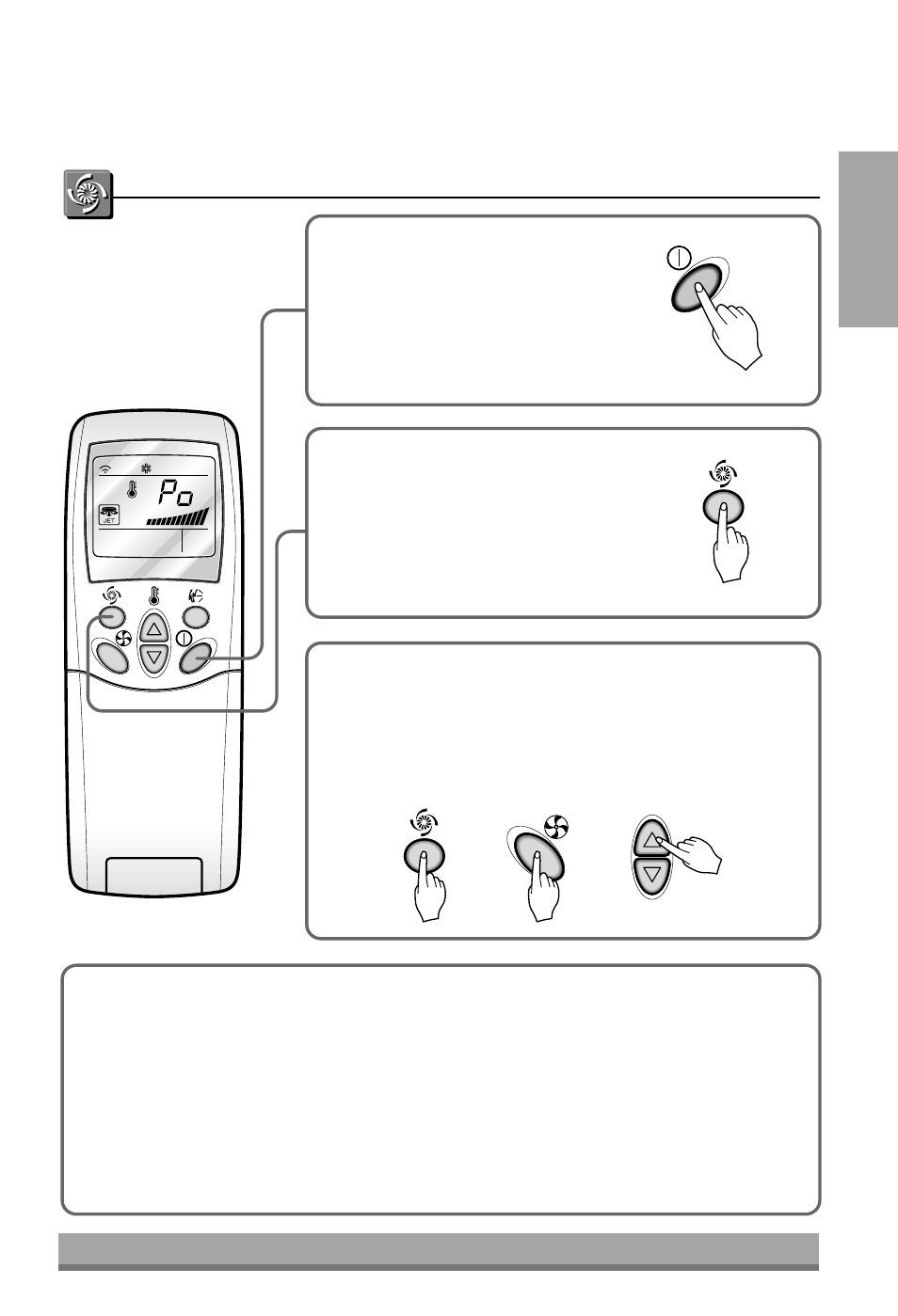 Jet cool operation | LG 6720 YS User Manual | Page 11 / 19