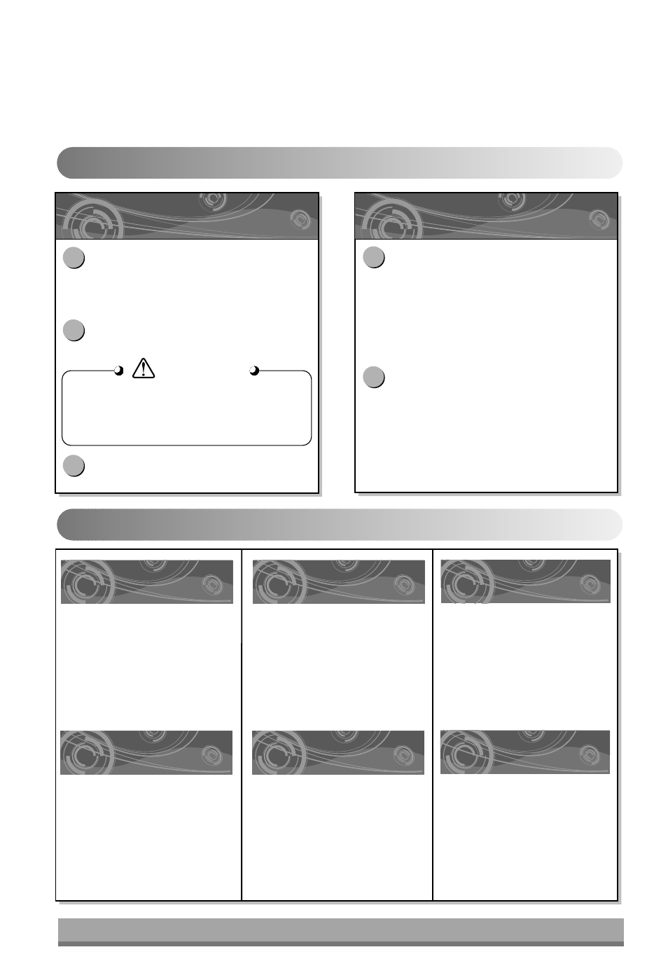 Caution | LG 6720 YS User Manual | Page 18 / 19
